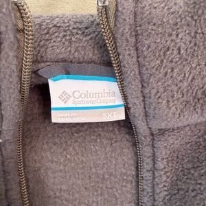 Columbia Charcoal Fleece Jacket